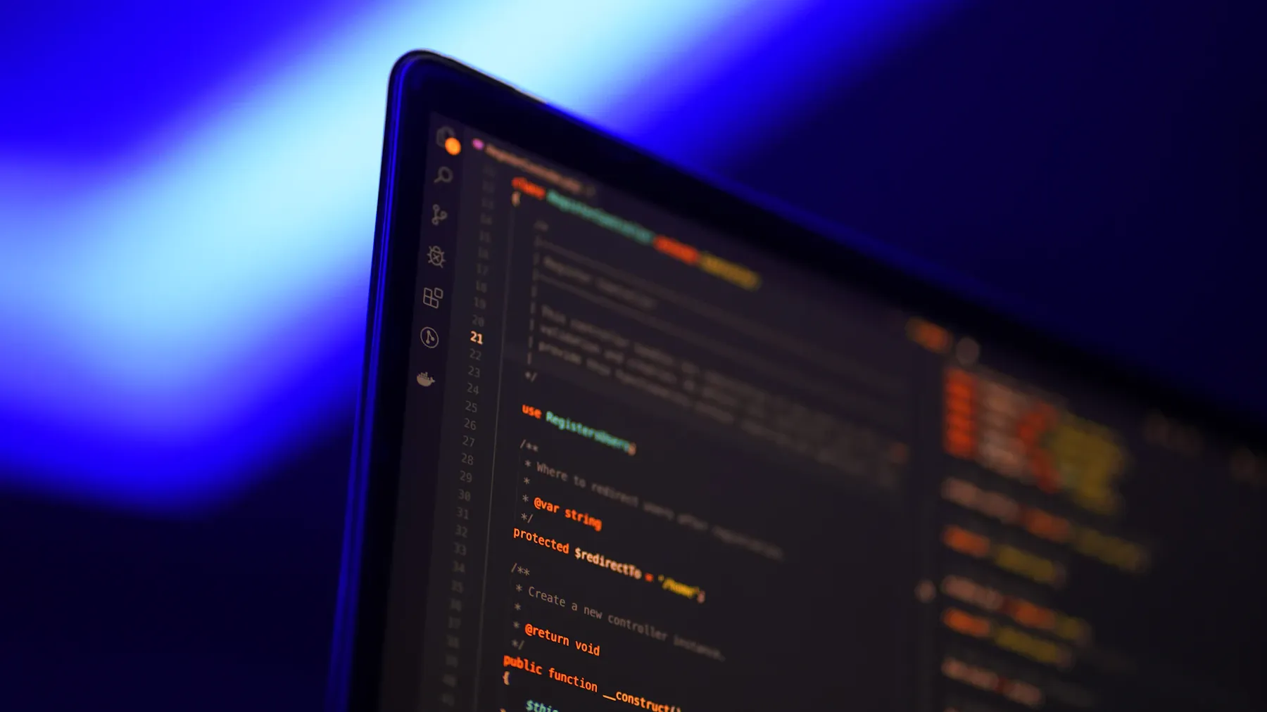 Abstract digital art background